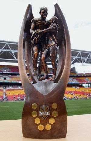 NRL Grand Final trophy. | National rugby league, Rugby league, Nrl