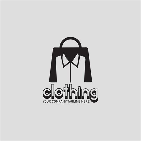 clothing logo design 25749580 Vector Art at Vecteezy