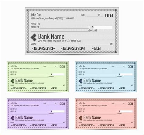 Free Editable Cheque Template Of 24 Blank Check Template Doc Psd Pdf & Vector formats ...