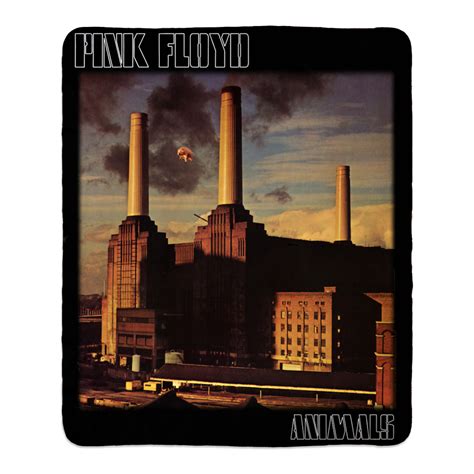 Pink Floyd Sherpa Blanket | Animals Album Cover Pink Floyd Blanket ...