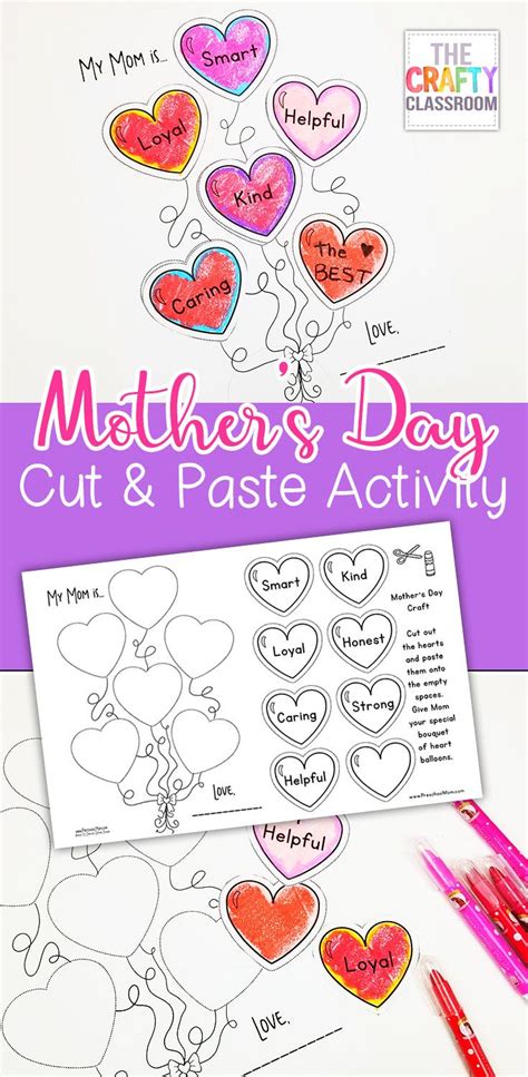 Mother's Day Printables, Crafts & Activities | Mother's day diy, Diy mother's day crafts, Mother ...