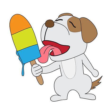 Drawing Of A Licking Ice Cream Illustrations, Royalty-Free Vector Graphics & Clip Art - iStock