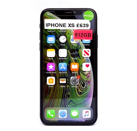 iPhone XS Black 512GB Unlocked to Any – Zygone