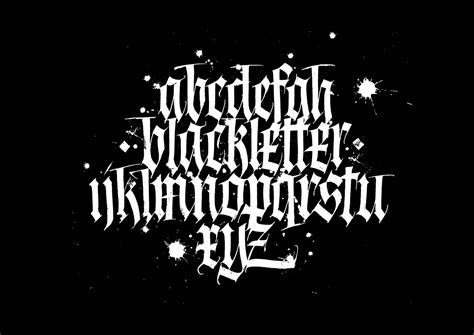 Blackletter Calligraphy Collection on Behance