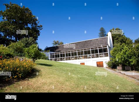 Buitenverwachting Wine Estate Restaurant Stock Photo - Alamy