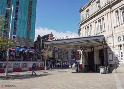 Refurbishment of Swansea railway station completed