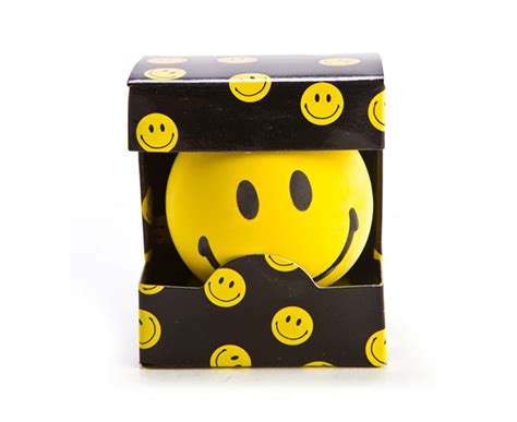 Smiley Stress Relief Ball - Yellow | Catch.co.nz