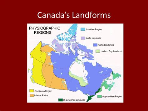 PPT - Canada’s Landforms PowerPoint Presentation, free download - ID:339613