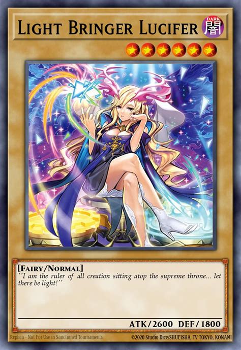 Light Bringer Lucifer - Yu-Gi-Oh! Card Database - YGOPRODeck