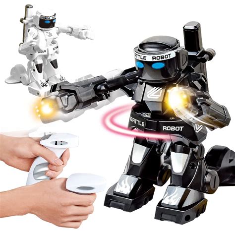 RC Robot Action Figure Toy Combat Robot Control RC Battle Robot Toy For ...