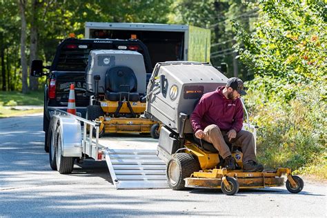 Wood Deck 2.0 Open Landscape Trailers by Mission Trailers