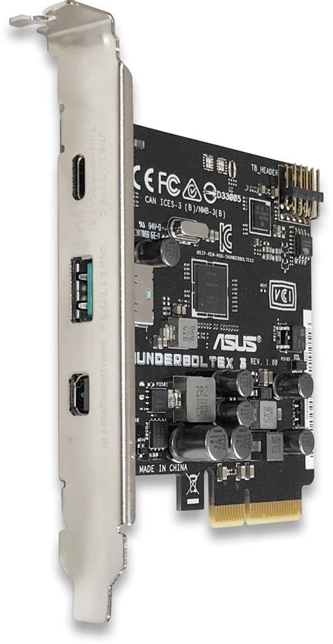 Thunderbolt EX 3 PCI Express 3.0 x4 Card