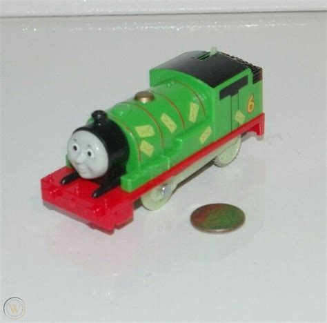 Motorized Trackmaster Thomas & Friends Train Percy Midnight Mail Delivery Glow | #2731980623