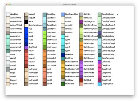 Python Color Codes