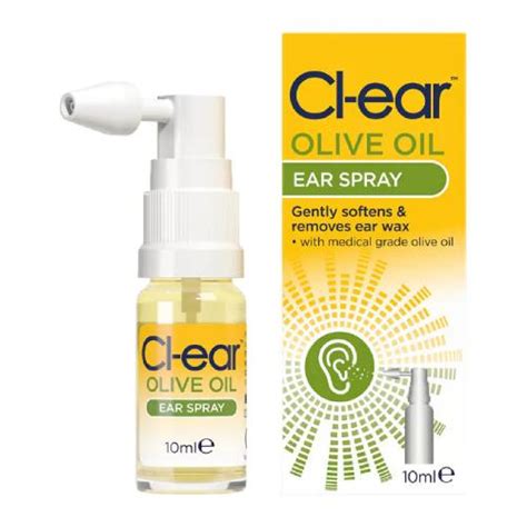 Buy Cl-ear Olive Oil Spray | Ear Care | Chemist4U