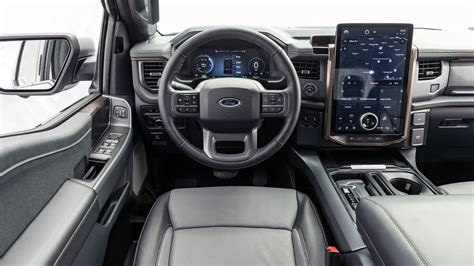 2022 Ford F-150 Lightning Interior Review: Fancy and Functional ...