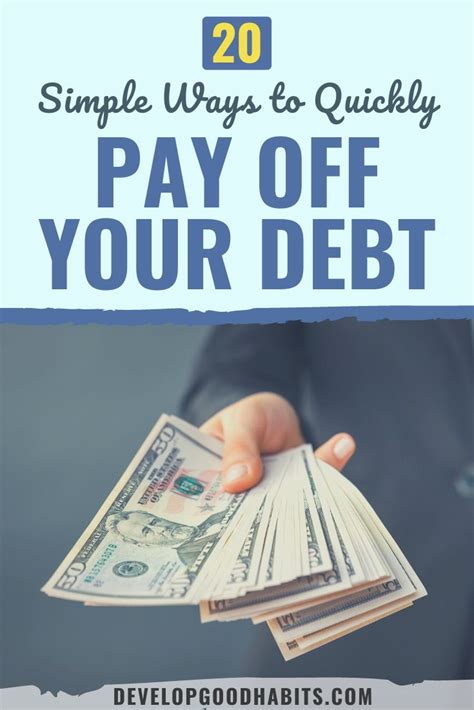 20 Simple Ways to Quickly How to Pay Off Your Debt