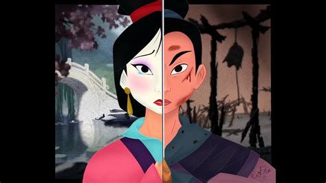 Reflection | MULAN | Disney | Speedpaint [ÖS] - YouTube