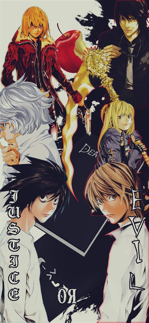 Anime Death Note, Misa Amane, Mello (Death Note), L (Death Note), Light Yagami, Near (Death Note ...