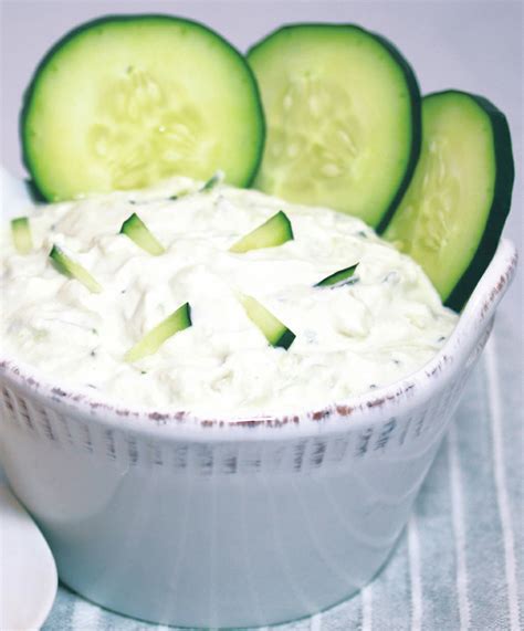 Tzatziki (Greek-Style Yogurt Cucumber Dip) Recipe - Healthy Recipe