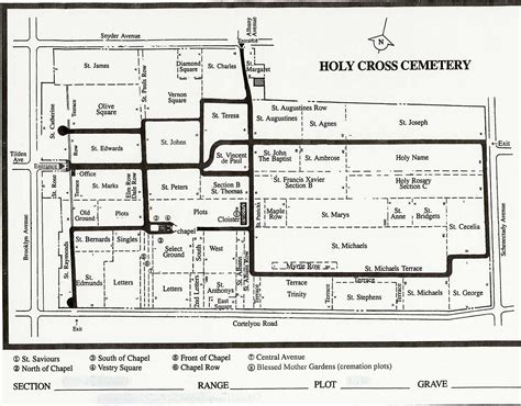 25 Holy Cross Cemetery Map - Online Map Around The World