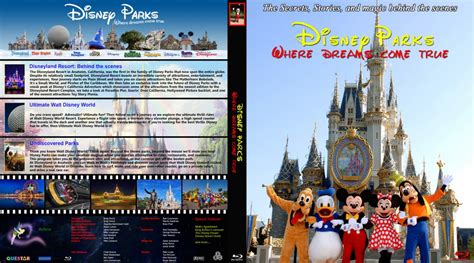 Disney Parks Where Dreams Come True - Movie Blu-Ray Custom Covers ...