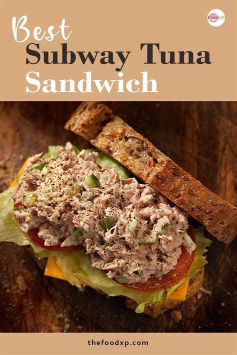 Subway tuna sandwich recipe – Artofit