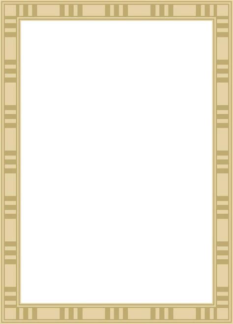 Vector square golden Egyptian ornament. Endless border, ancient Egypt frame 28650739 Vector Art ...