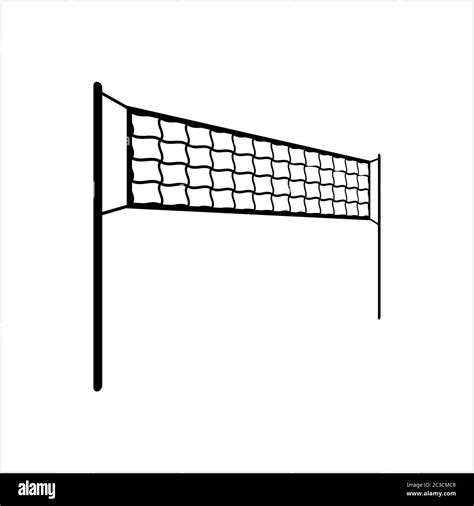 Volleyball Net Clipart Black And White