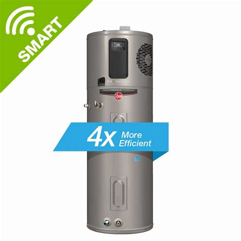 Rheem ProTerra 80 Gal. 10-Year Hybrid High Efficiency Smart Tank ...