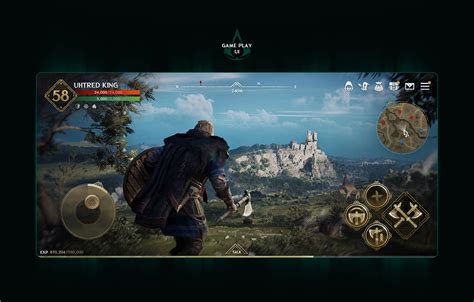 Assassin's Creed Valhalla Concept Mobile UI :: Behance