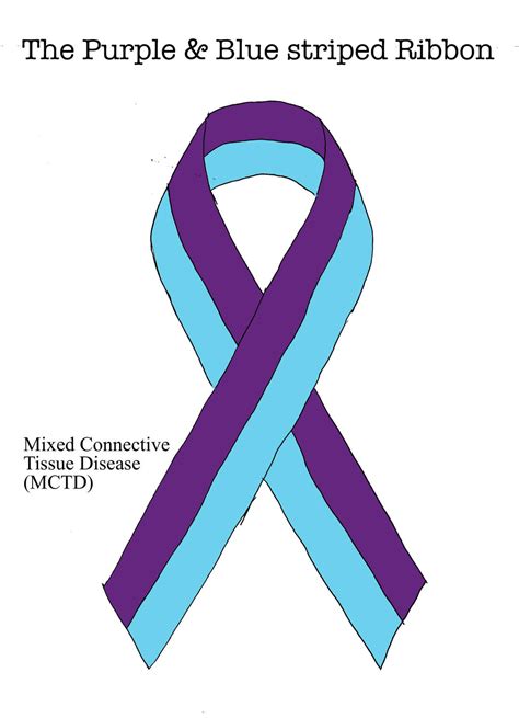 purple and teal ribbon meaning