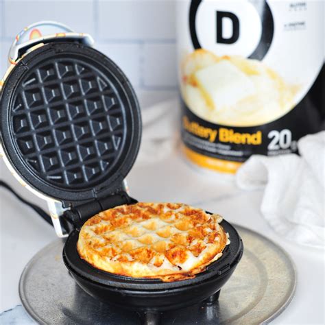 Savory Garlic Mini Waffles Recipe – Devotion Nutrition