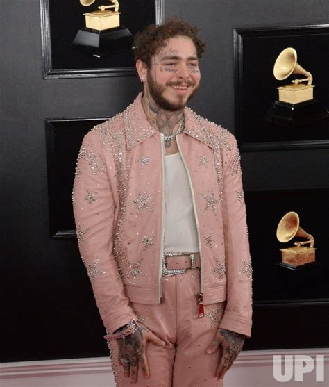 Photo: Post Malone arrives for the 61st Grammy Awards in Los Angeles ...