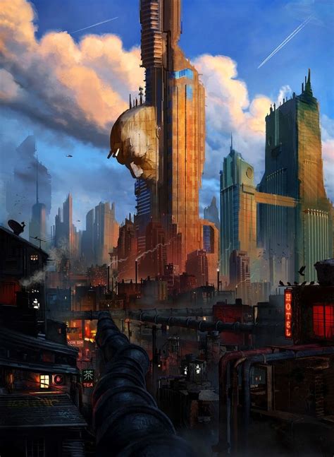 Навіны | Dystopian art, Environment concept art, Concept art world