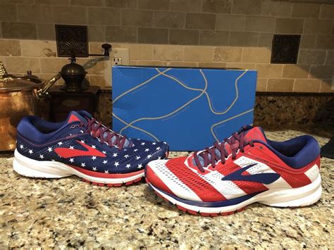 Brooks Launch 5 Victory Stars Stripes 4th USA Men's Running Shoes NEW 14 #fashion #clothing #sho ...