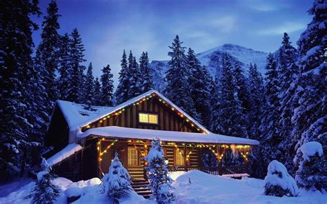 Snow Cabin Wallpapers - Top Free Snow Cabin Backgrounds - WallpaperAccess