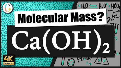 How to find the molecular mass of Ca(OH)2 (Calcium Hydroxide) - YouTube