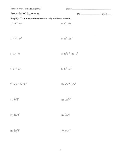 Simplifying Exponents | The Learning Connection