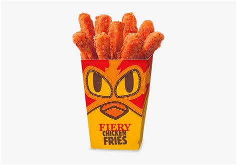 Fiery Chicken Fries Are Offensively Spicy - Burger King Chicken Box PNG ...