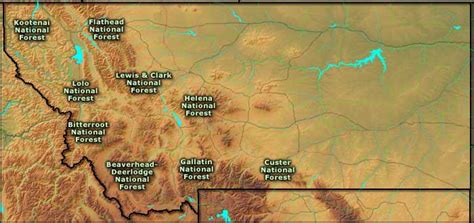 Us Forest Service Maps Montana