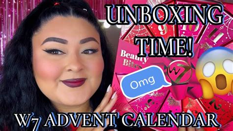 W7 COSMETICS ADVENT CALENDAR 2023 UNBOXING! - YouTube