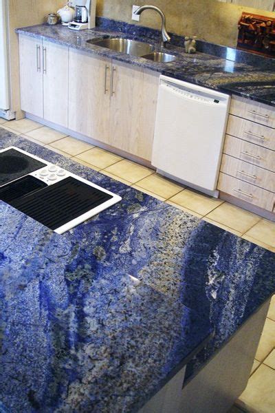 33 best Vivid Blue Granite Countertops images on Pinterest | Blue granite countertops, Granite ...