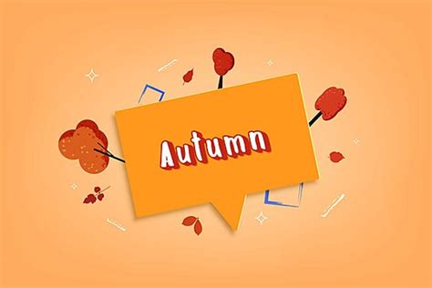 Autumn Quote Lettering Handwritten Vector Poster Template Download on ...