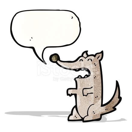 Cartoon Little Wolf Stock Photo | Royalty-Free | FreeImages