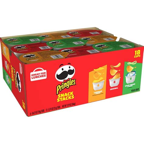 Pringles Potato Crisps Chips Variety Pack 12.9 oz | Potato crisps ...