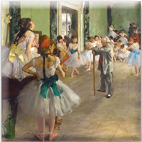 Magnet La classe de danse- Degas · Arteum