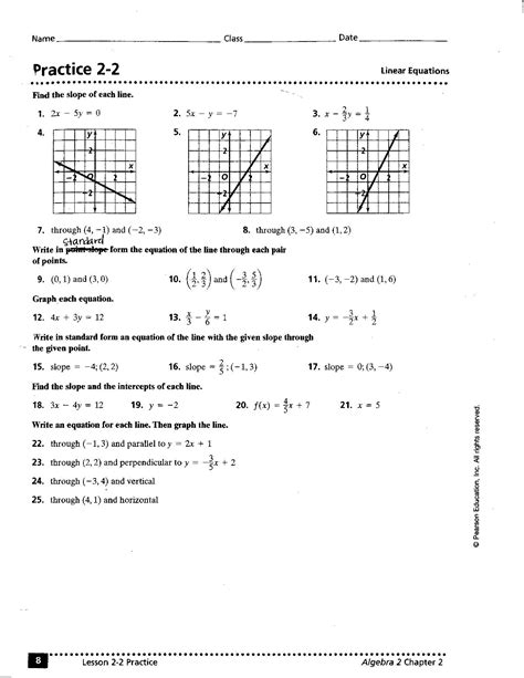 8 Writing Linear Functions Worksheets / worksheeto.com