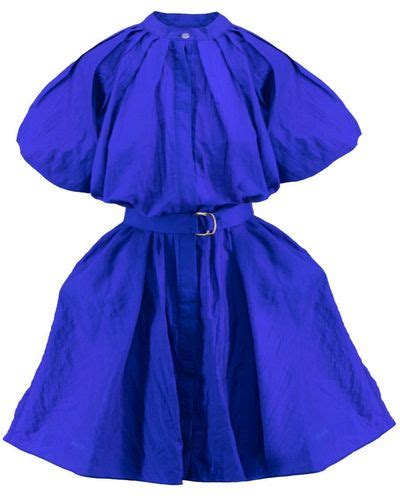 Electric Blue Dresses for Women | Lyst