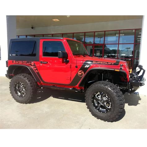 SuperLift 4" Lift Kit For 2007-2018 Jeep Wrangler JK 2 Door - Standard ...